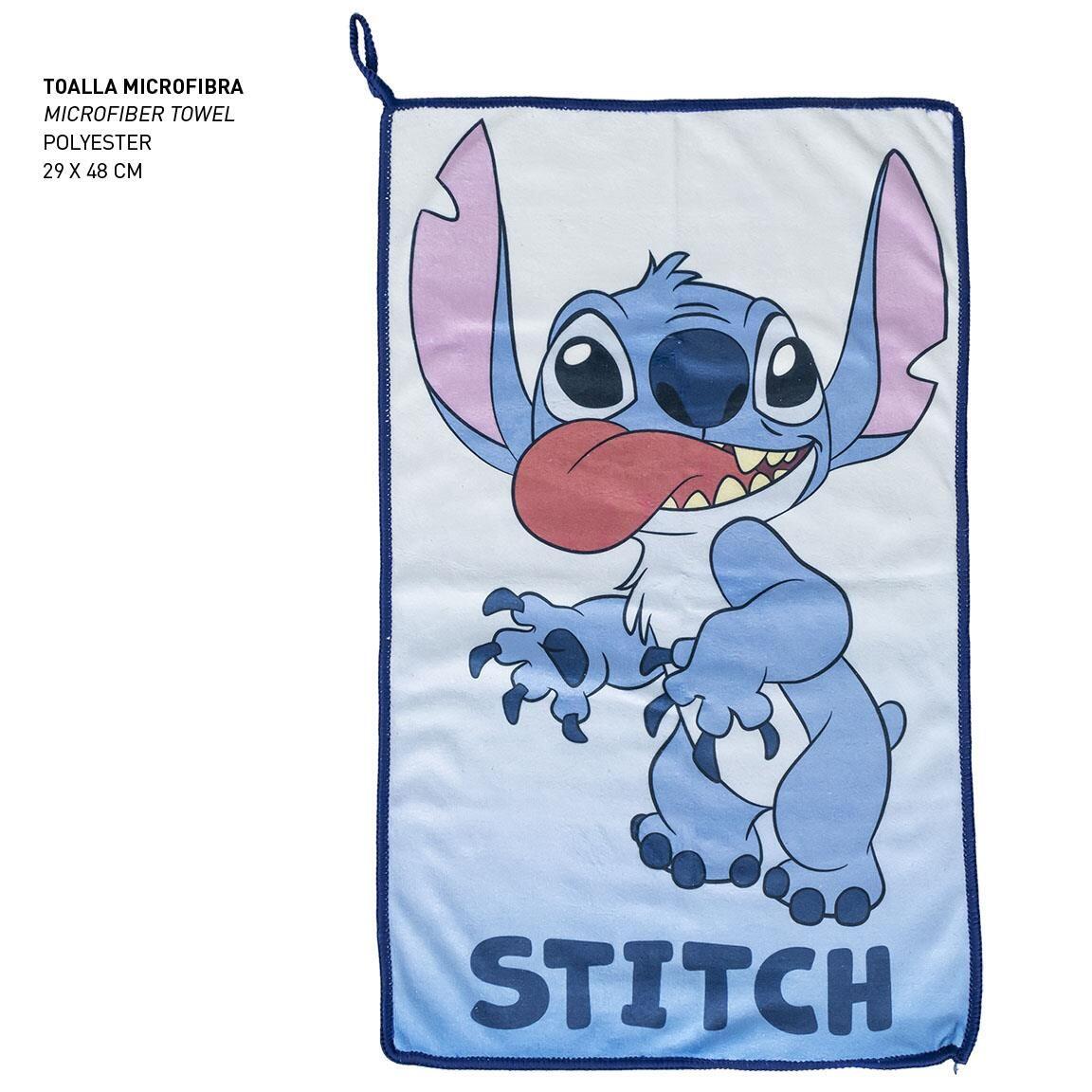 Nécessaire de viagem infantil Stitch com zíper, 12x25x10 cm, azul 5/6