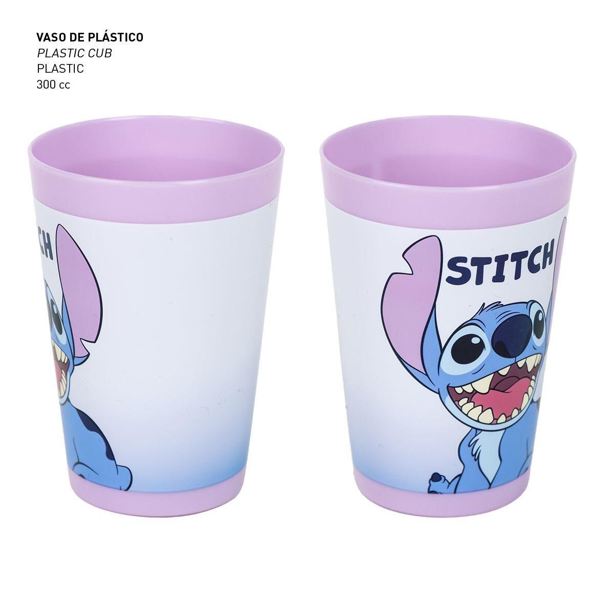 Nécessaire de viagem infantil Stitch com zíper, 12x25x10 cm, azul 3/6