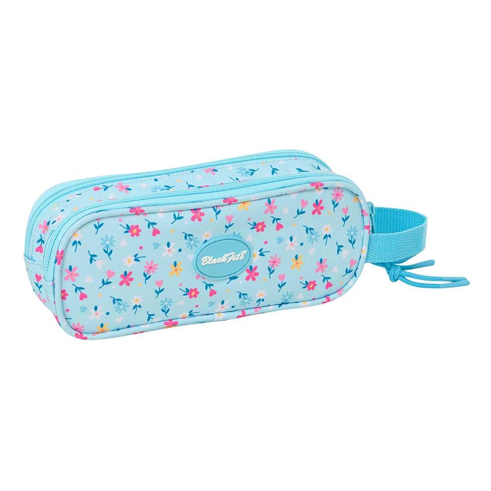 Trousse à crayons triple papillon pour enfants, avec fermeture éclair et poche 2/3