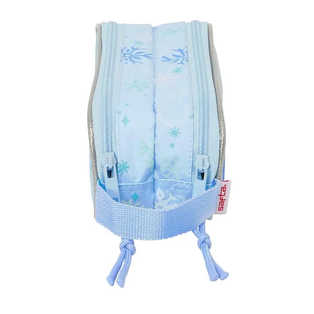 Dreifaches Federmäppchen mit Frozen-Motiv für Kinder, 37-teilig, 19,5 x 12,5 cm 5/5