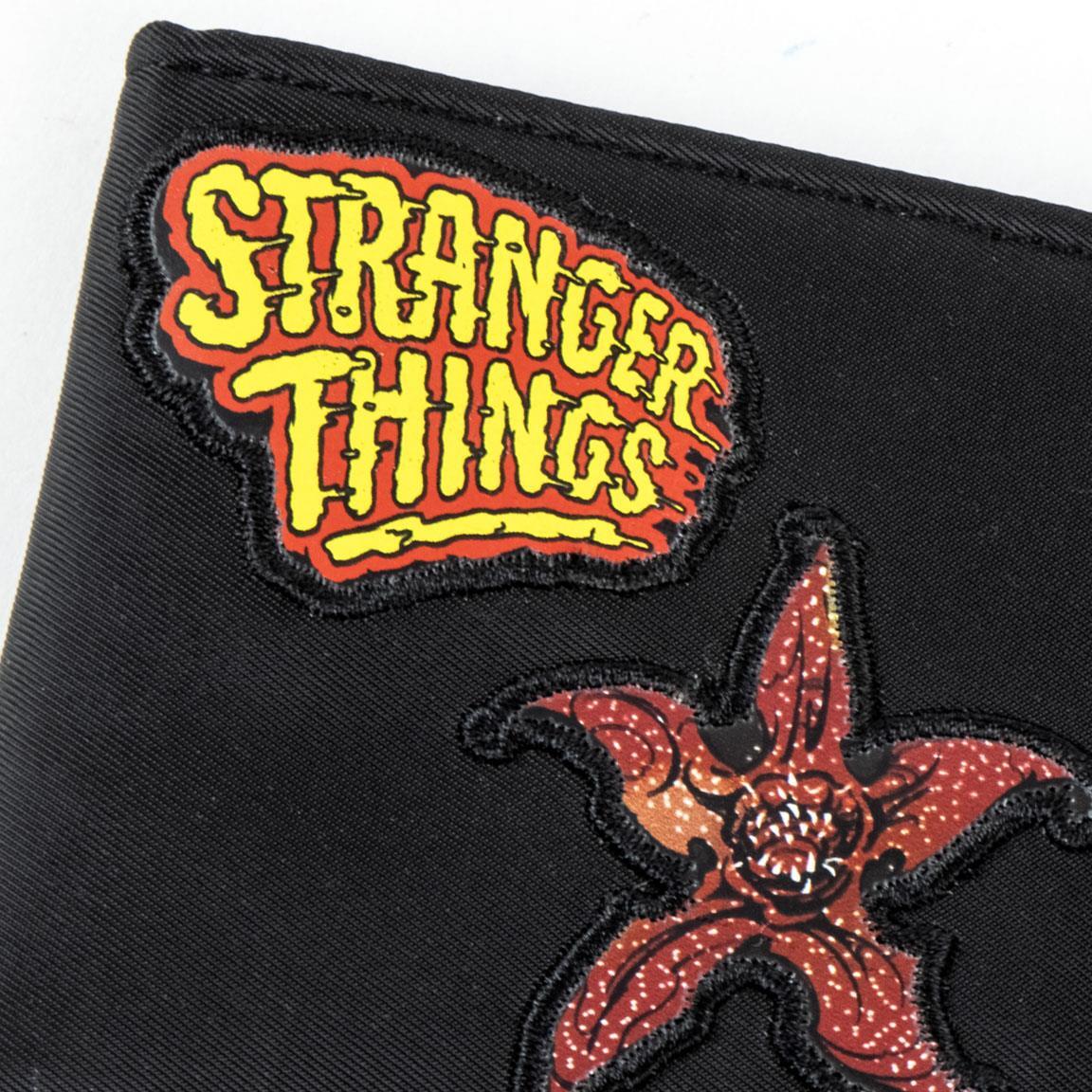 Carteira Stranger Things para adultos em couro sintético com fecho elástico e 3/7