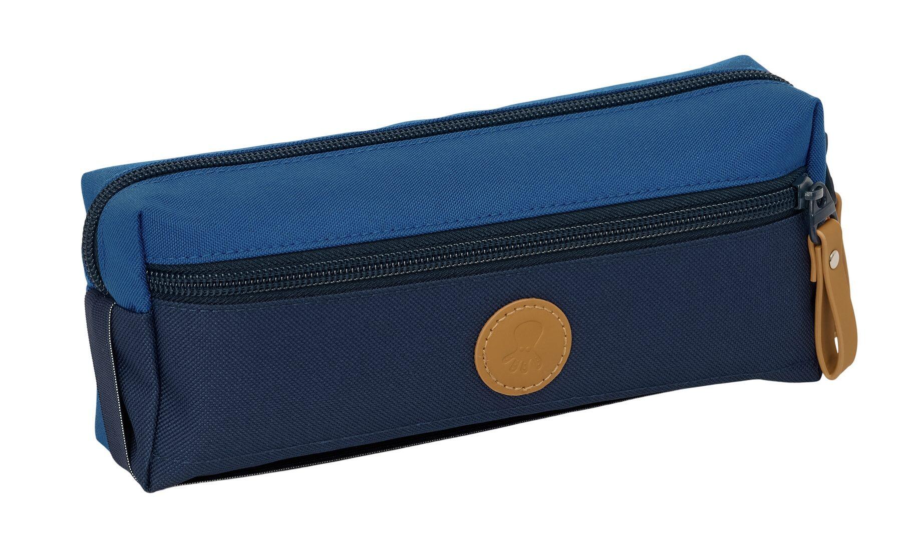 Astuccio triplo El Ganso Basics per adulti con 3 cerniere, colore antracite 2/4