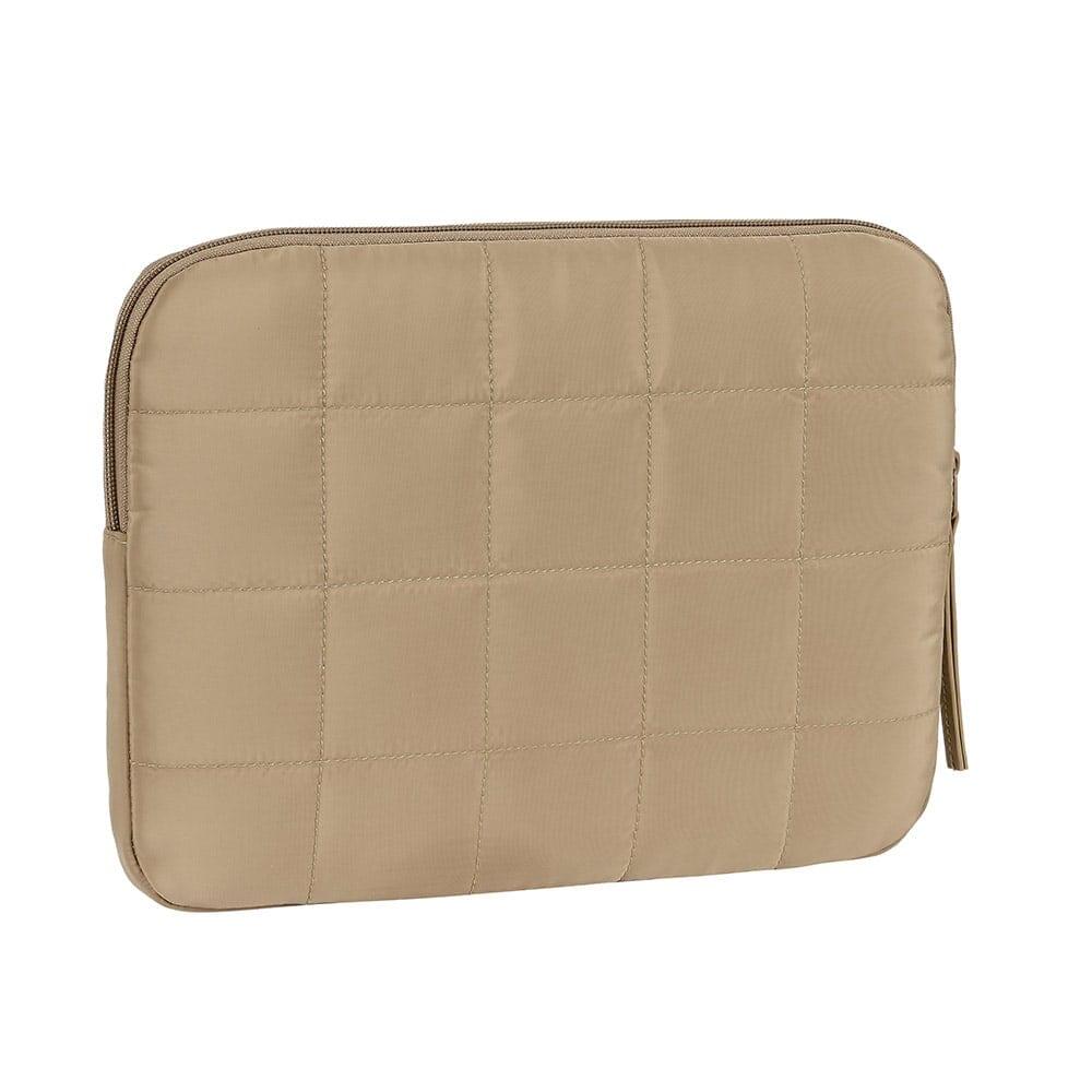 Custodia imbottita laptop adulto Moos Cápsula 11,6″ con cerniera cammello 2/2