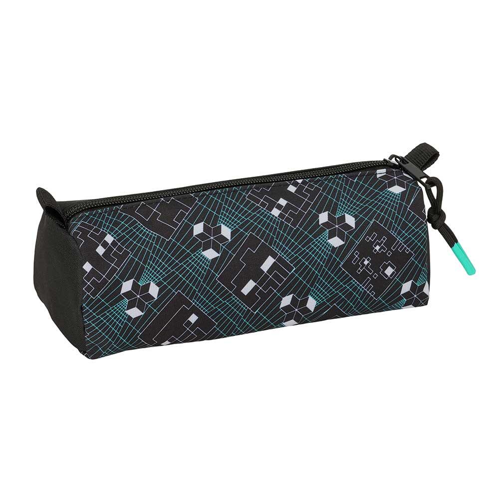 Astuccio per matite Minecraft per bambini in poliestere con cerniera, 21x8x6 cm 2/3