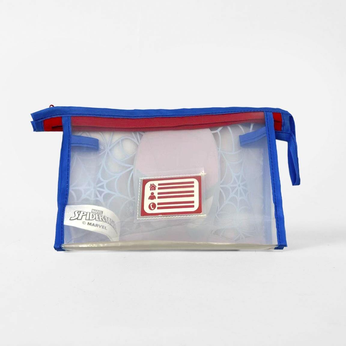 Trousse de toilette Spider-Man pour enfants, en polyester avec poignée et 2/6