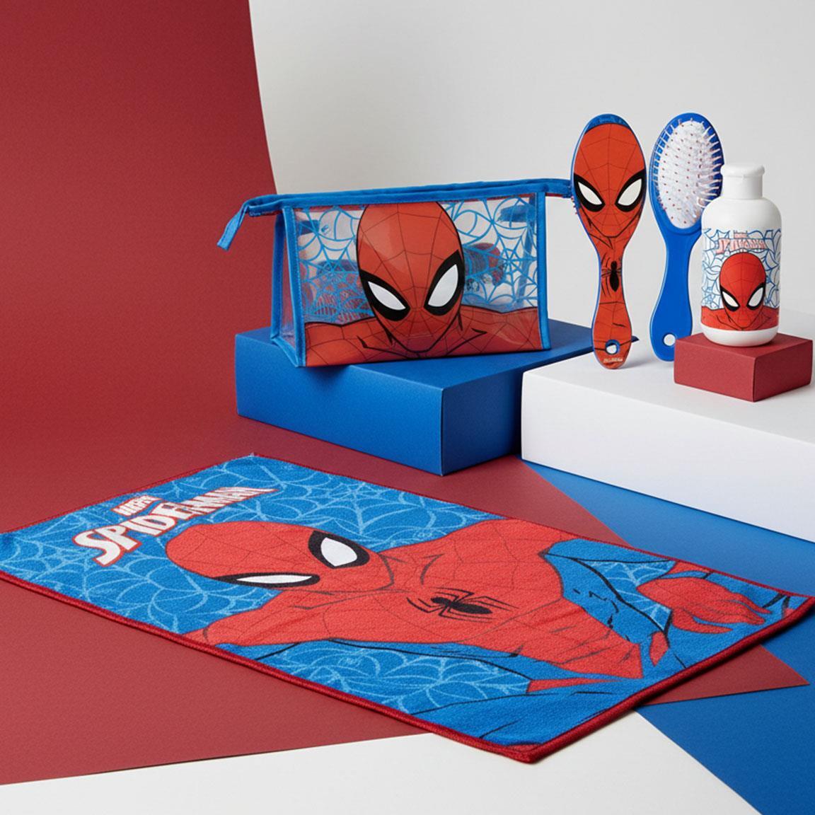 Trousse de toilette Spider-Man pour enfants, en polyester avec poignée et 6/6