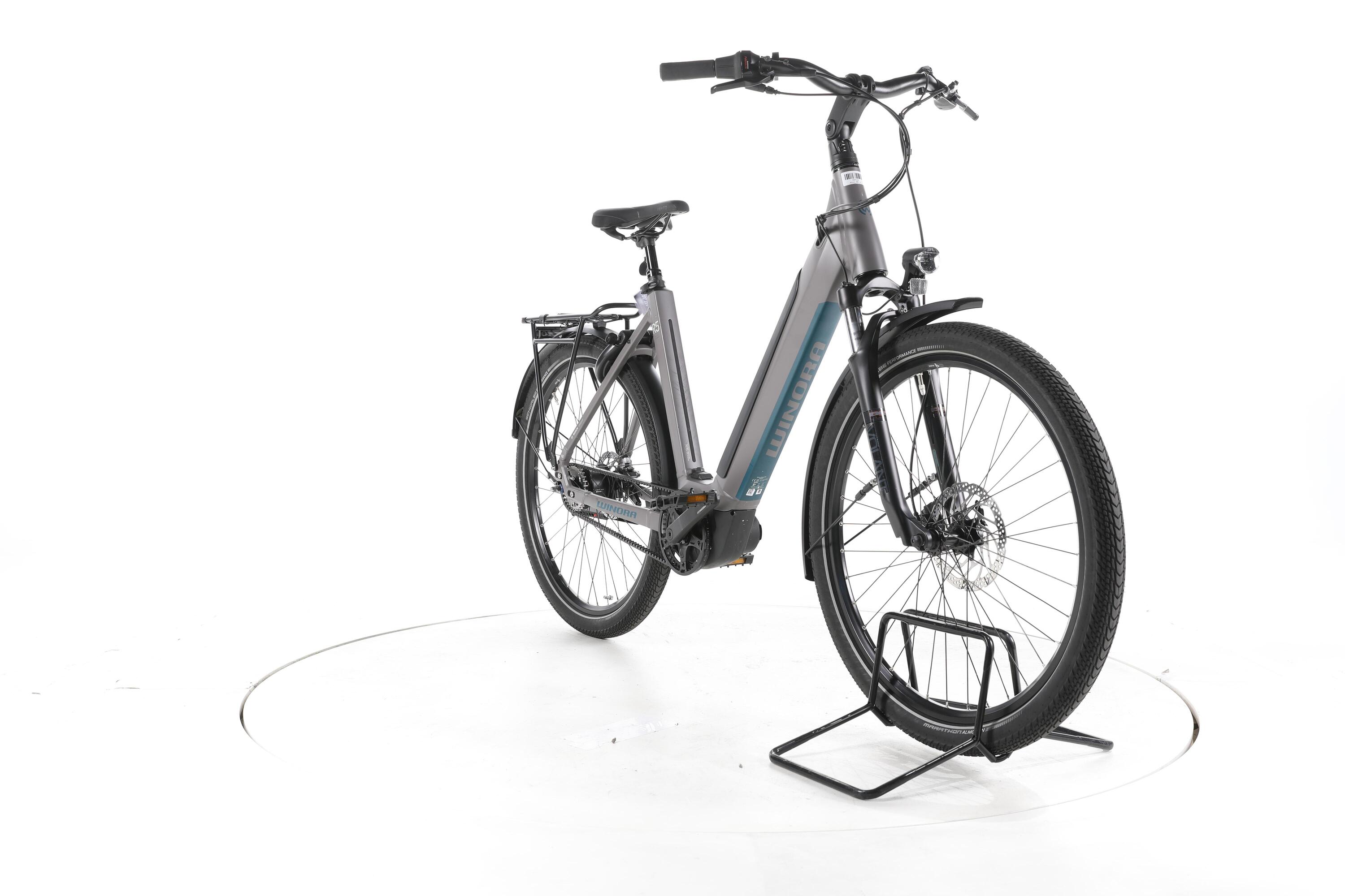 Segunda vida - Winora Sinus R5f City E-Bike Degrau baixo 2024 - Bom Estado 3/7
