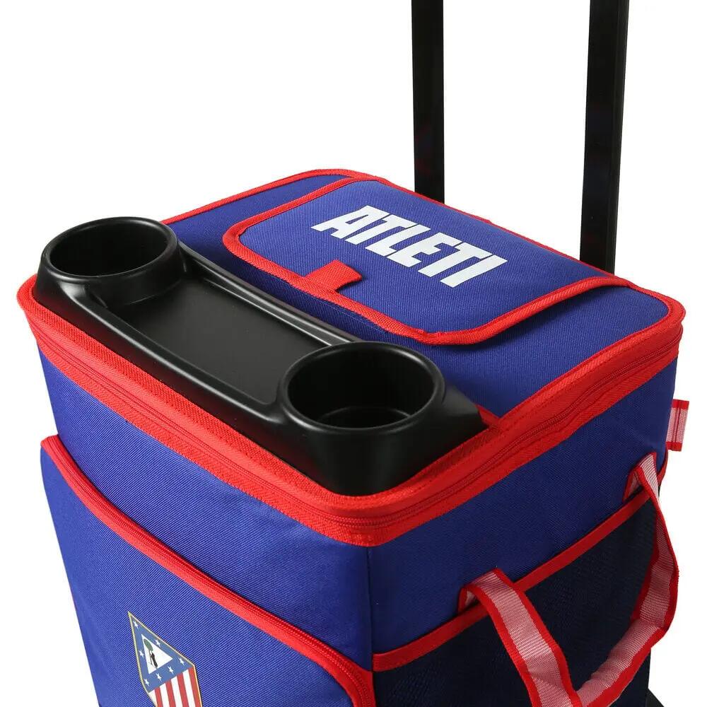 Borsa termica per il pranzo Atlético de Madrid per adulti con ruote, 34x35 cm 5/6