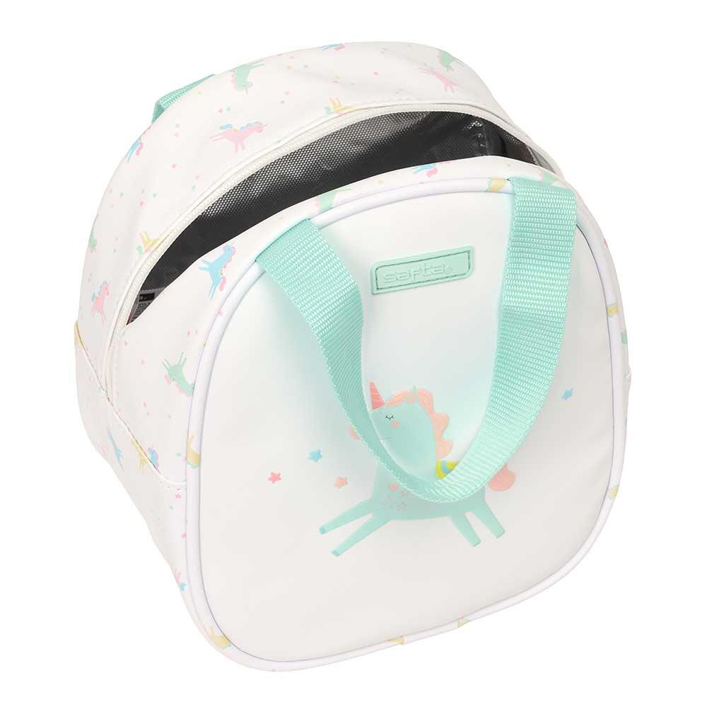 Borsa da toilette termica per bambini a forma di elefante con manico e 4/4