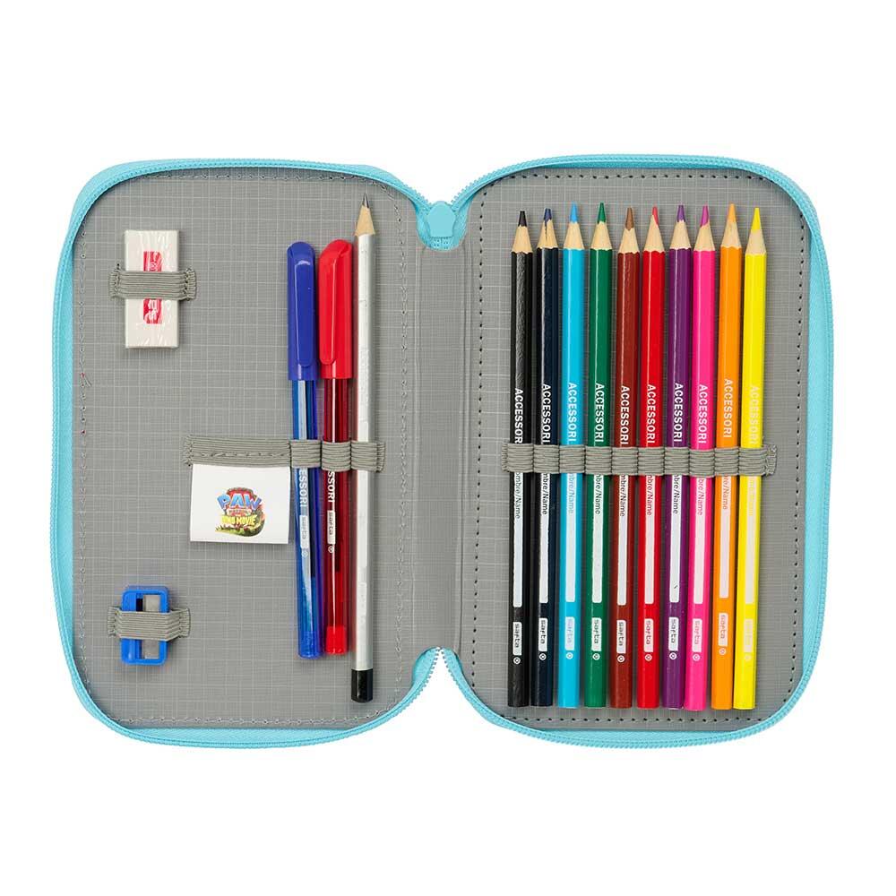 Astuccio per bambini Paw Patrol con accessori in poliestere e PVC, blu 4/5