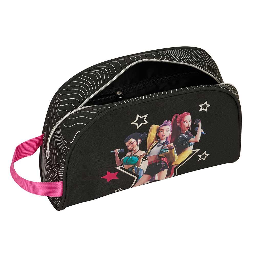 Beauty case per bambini K-Pop Demon Hunters, adattabile al trolley grazie alla 4/4