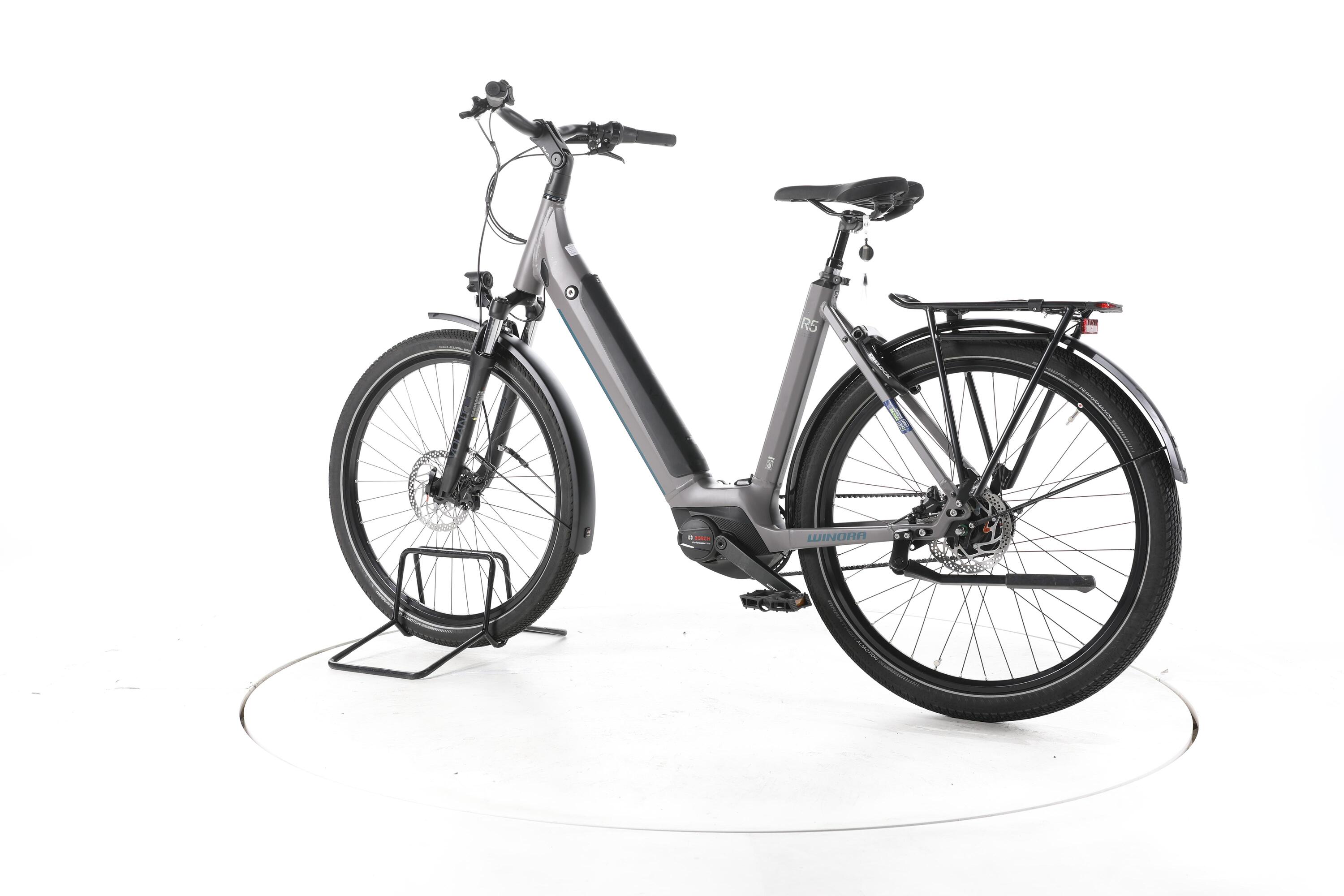 Segunda vida - Winora Sinus R5f City E-Bike Degrau baixo 2024 - Bom Estado 7/7