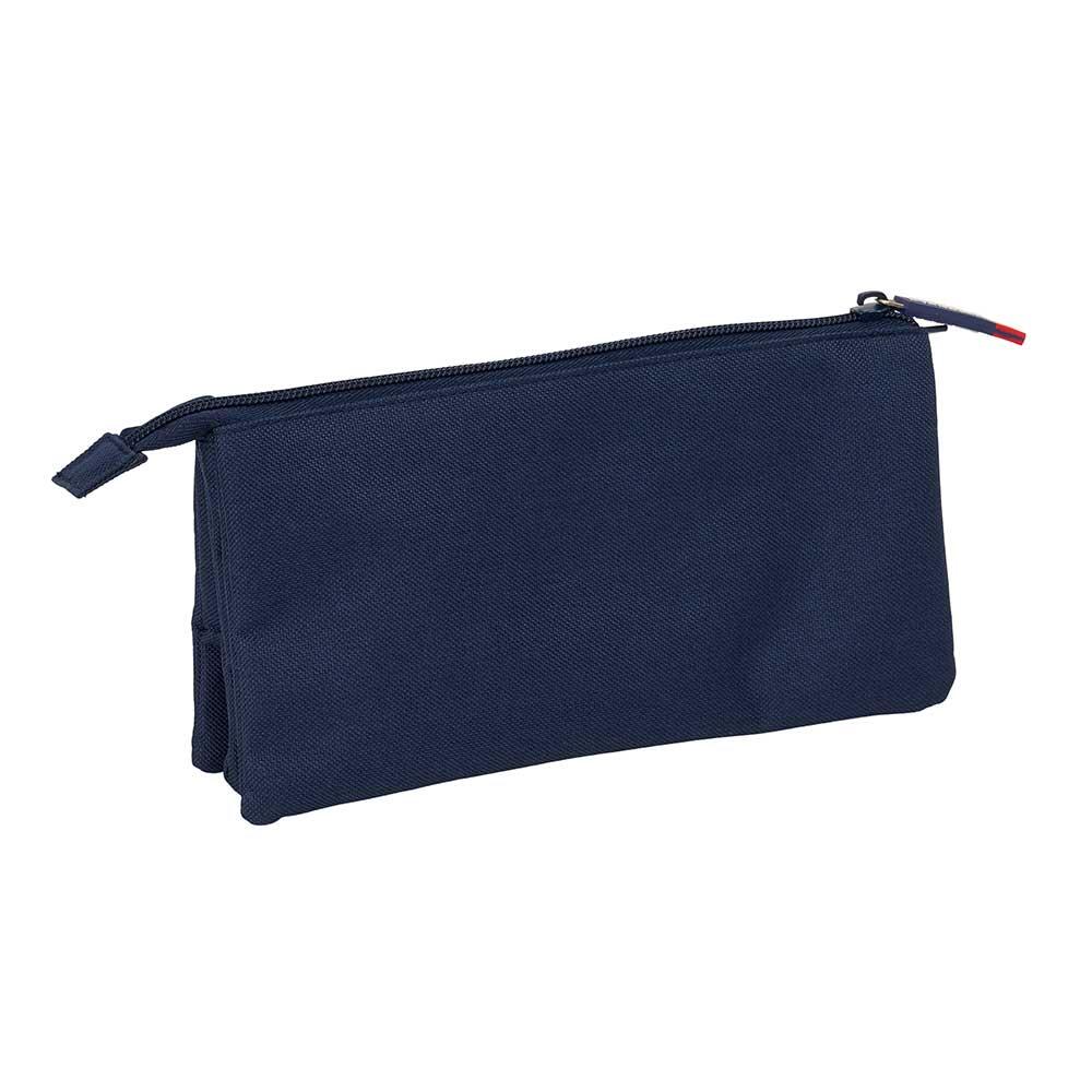 Astuccio triplo spagnolo per adulti con 3 cerniere, blu navy 2/3