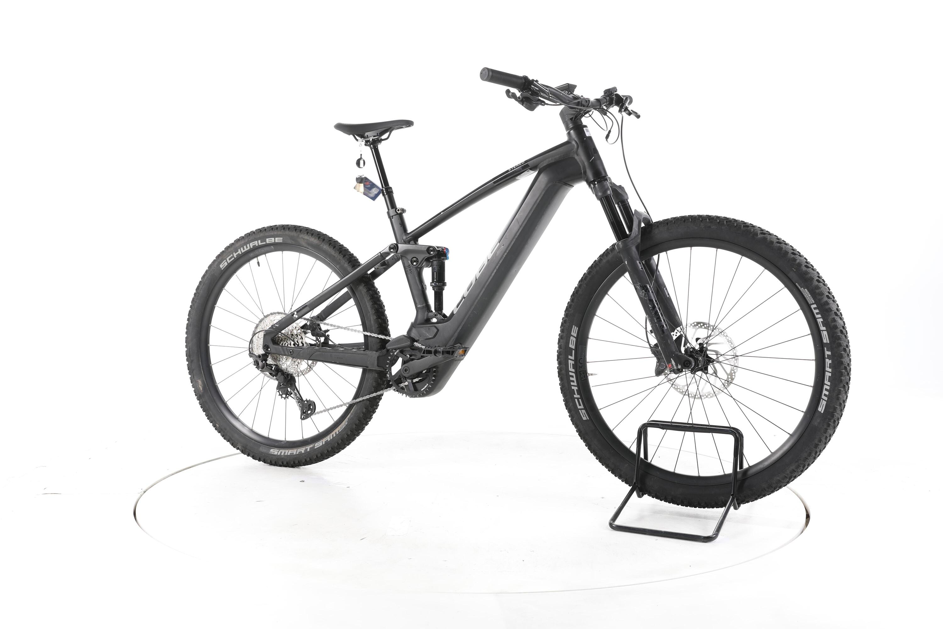 Segunda vida - Cube Stereo Hybrid 120 SLX E-Bike Fully - Bom Estado 2/7