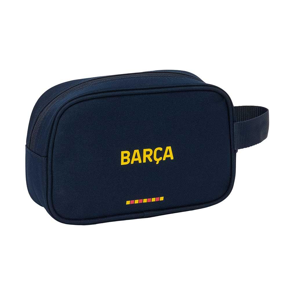 Trousse de toilette de voyage FC Barcelone avec poignée, 22 cm, bleu marine et 2/3