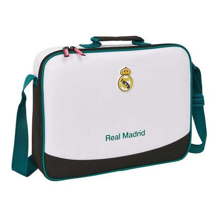 Sac de voyage pour enfant Real Madrid avec bandoulière et fermeture éclair