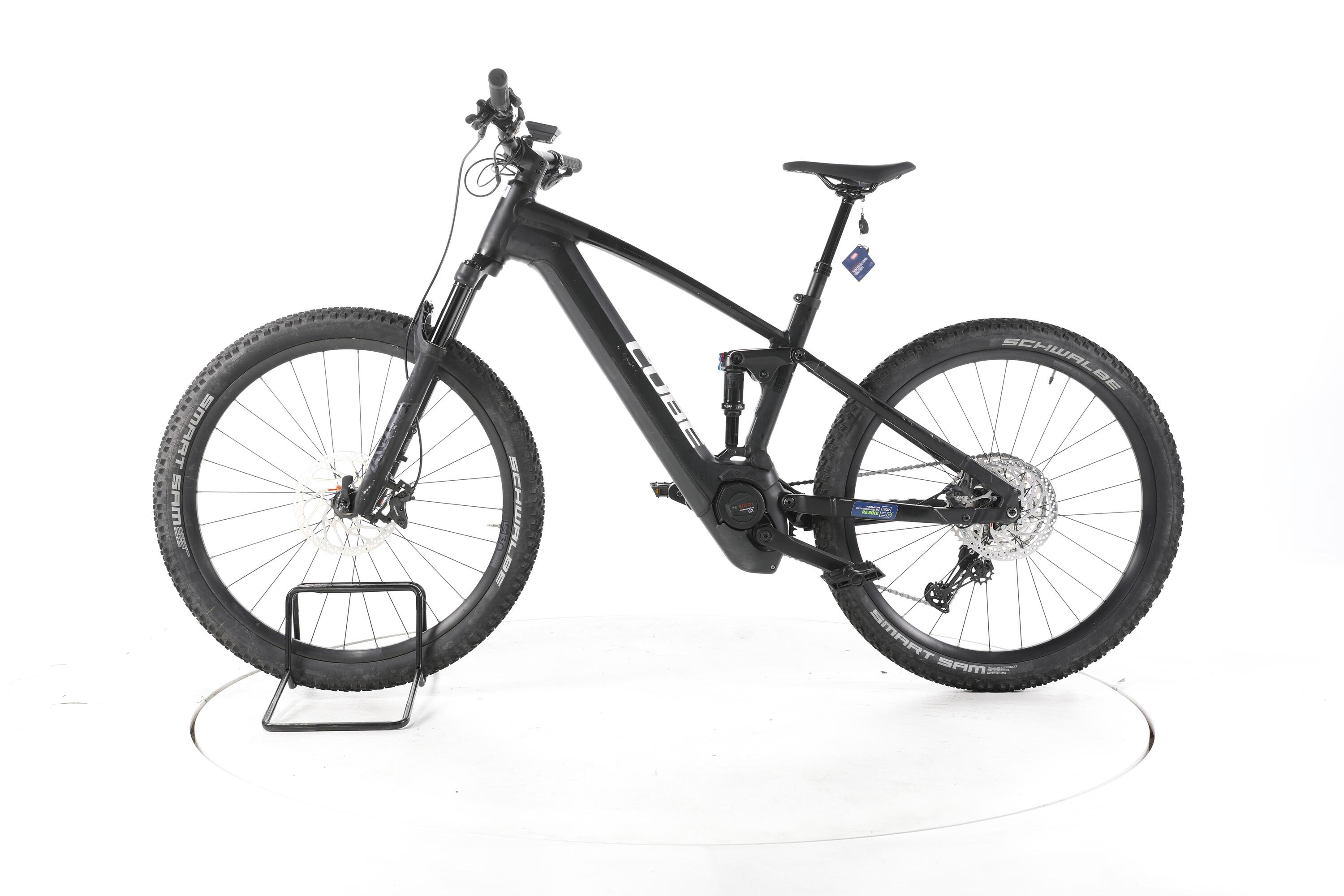 Segunda vida - Cube Stereo Hybrid 120 SLX E-Bike Fully - Bom Estado 6/7