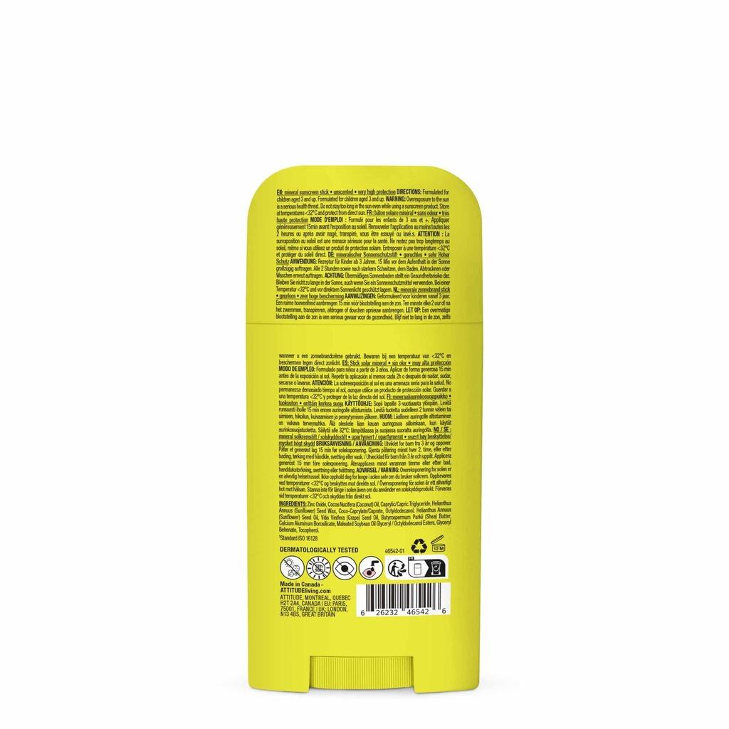 Protetor solar mineral em stick rosto e corpo criança FPS 50 sem perfume 2/3