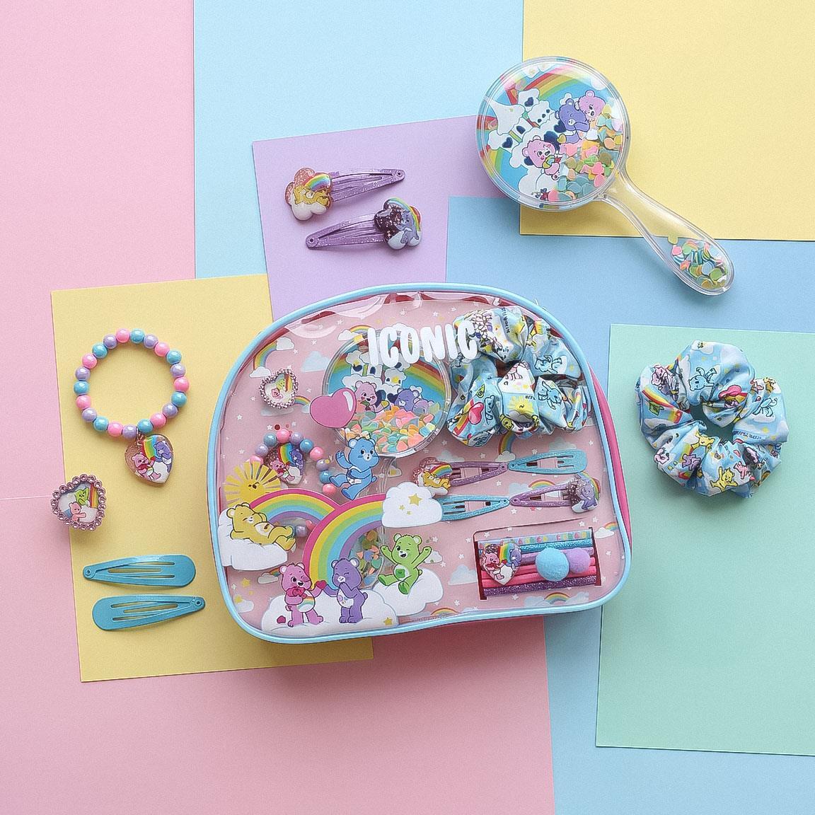 Trousse de toilette Care Bears pour enfants avec accessoires multicolores 6/6