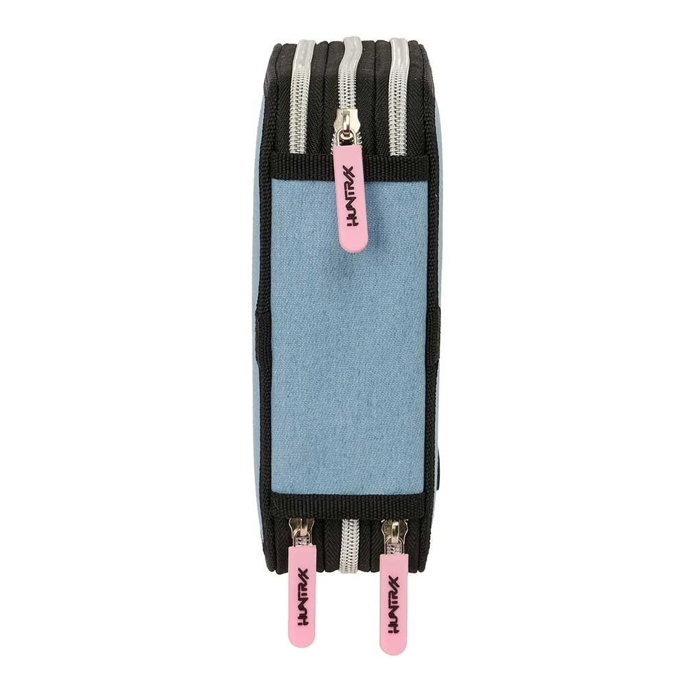 Trousse triple Brainrot pour enfants, 37 pièces et compartiments, noire 5/7