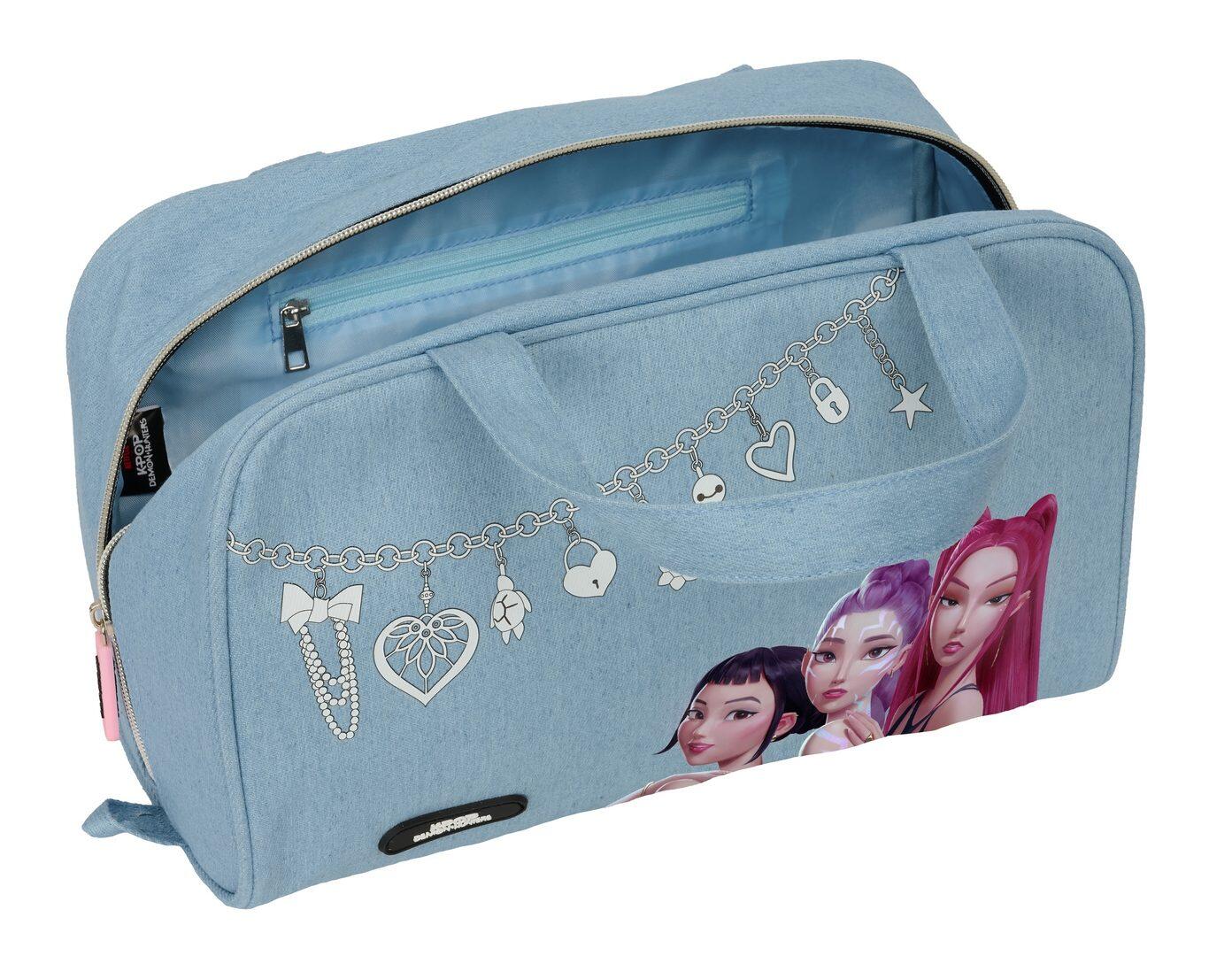Beauty case rettangolare per bambini con cerniera, a tema K-Pop Demon Hunters 6/6