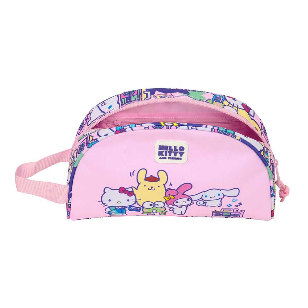 Beauty case per bambini Hello Kitty & Friends, adattabile al trolley con 4/4