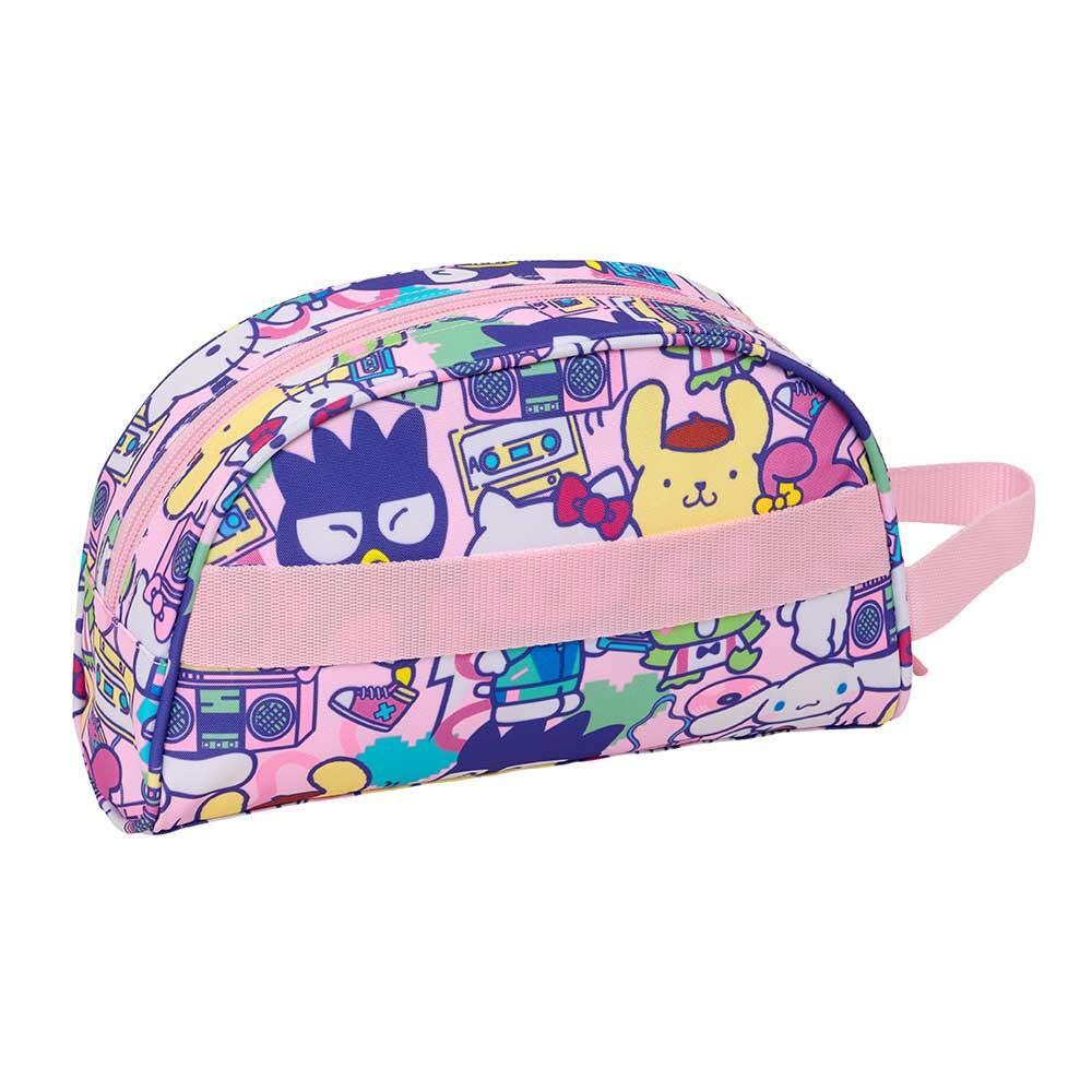 Beauty case per bambini Hello Kitty & Friends, adattabile al trolley con 2/4