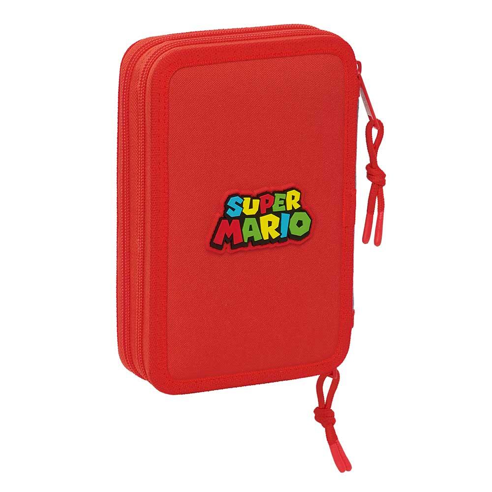 Trousse à crayons Super Mario Triple pour enfants, 37 pièces, fermeture éclair 2/5