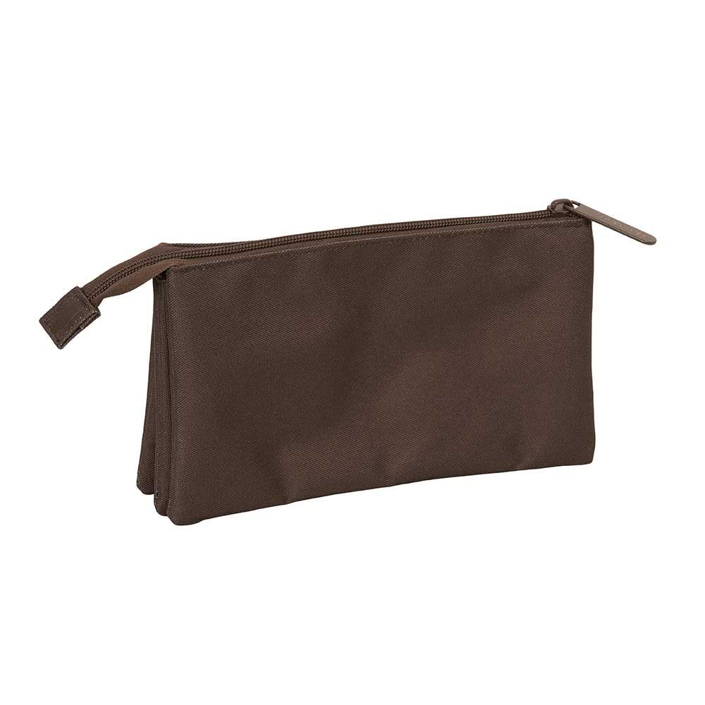 Astuccio triplo El Ganso Basics per adulti con 3 scomparti, verde 2/3