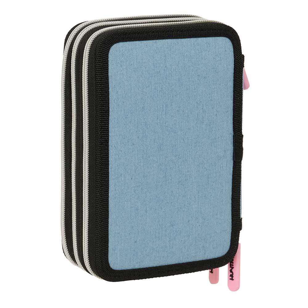 Trousse triple Brainrot pour enfants, 37 pièces et compartiments, noire 4/7