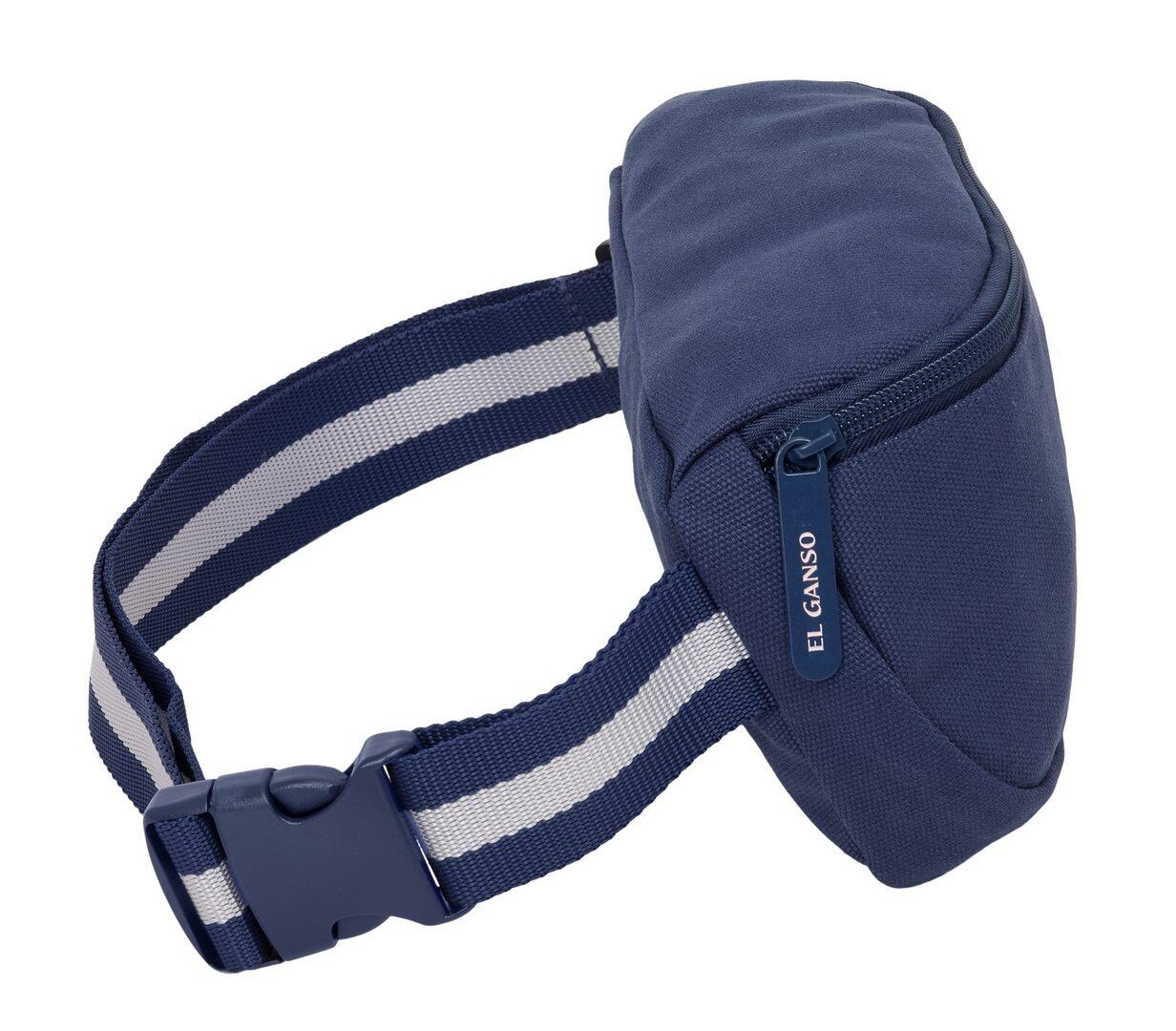 Marsupio adulto El Ganso Jeans con cerniera e cinghia regolabile blu 3/3