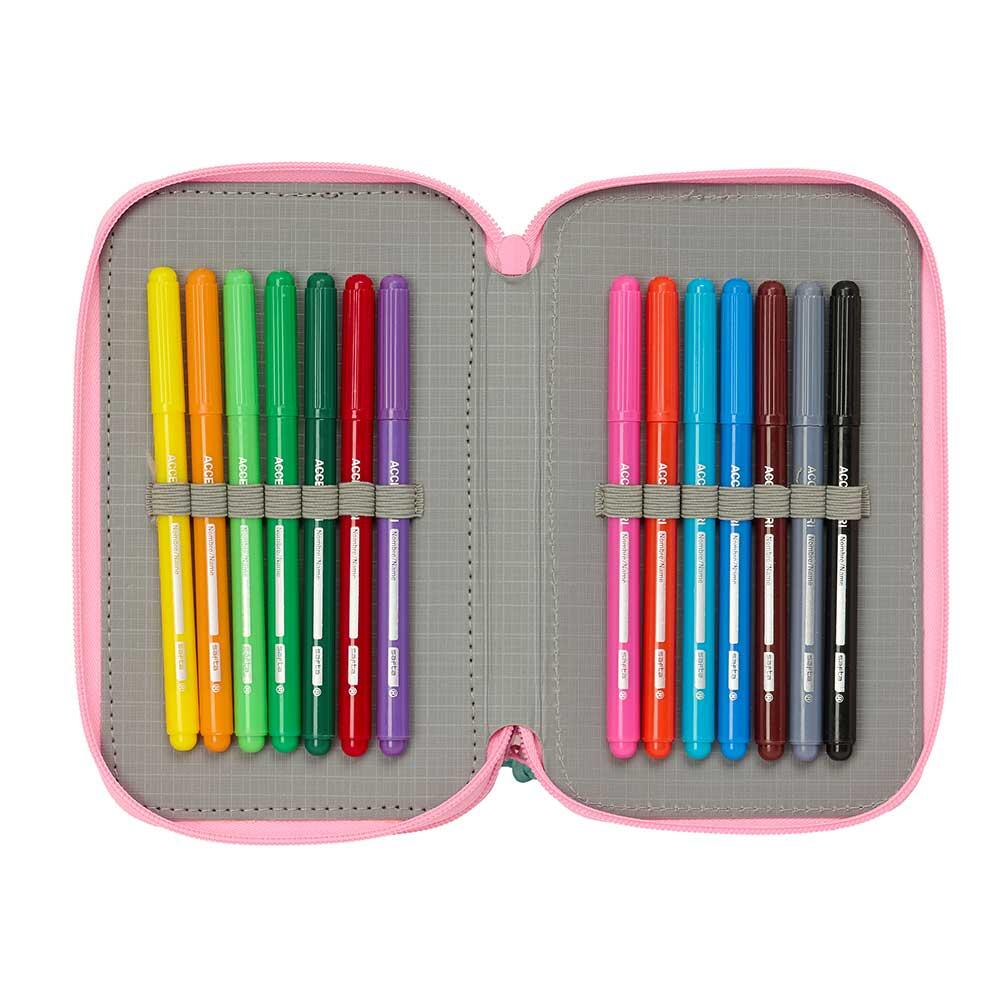 Trousse à crayons pour enfants Gabby's Dollhouse avec accessoires, rose 6/6