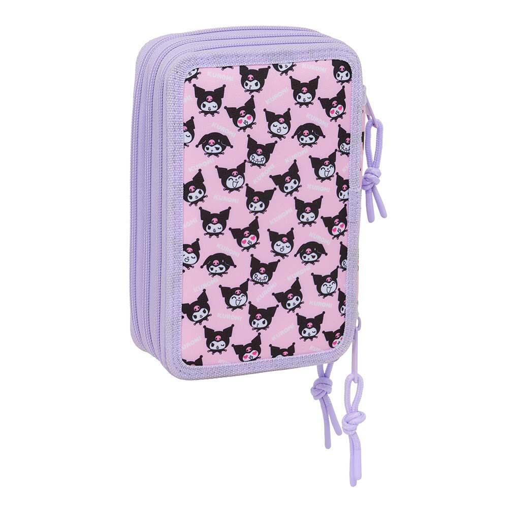 Astuccio triplo per bambini a tema K-Pop Demon Hunters, 37 pezzi con cerniera 4/7