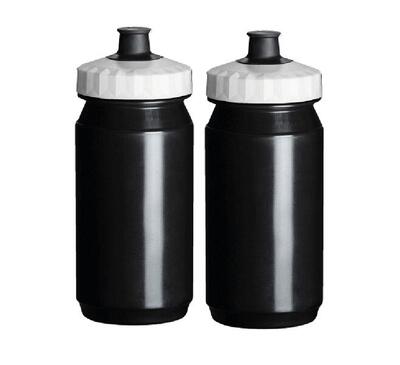 Borraccia 2x 550 ml Bianca e nera bidon