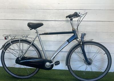 Batavus stadsfiets bike, blauw
