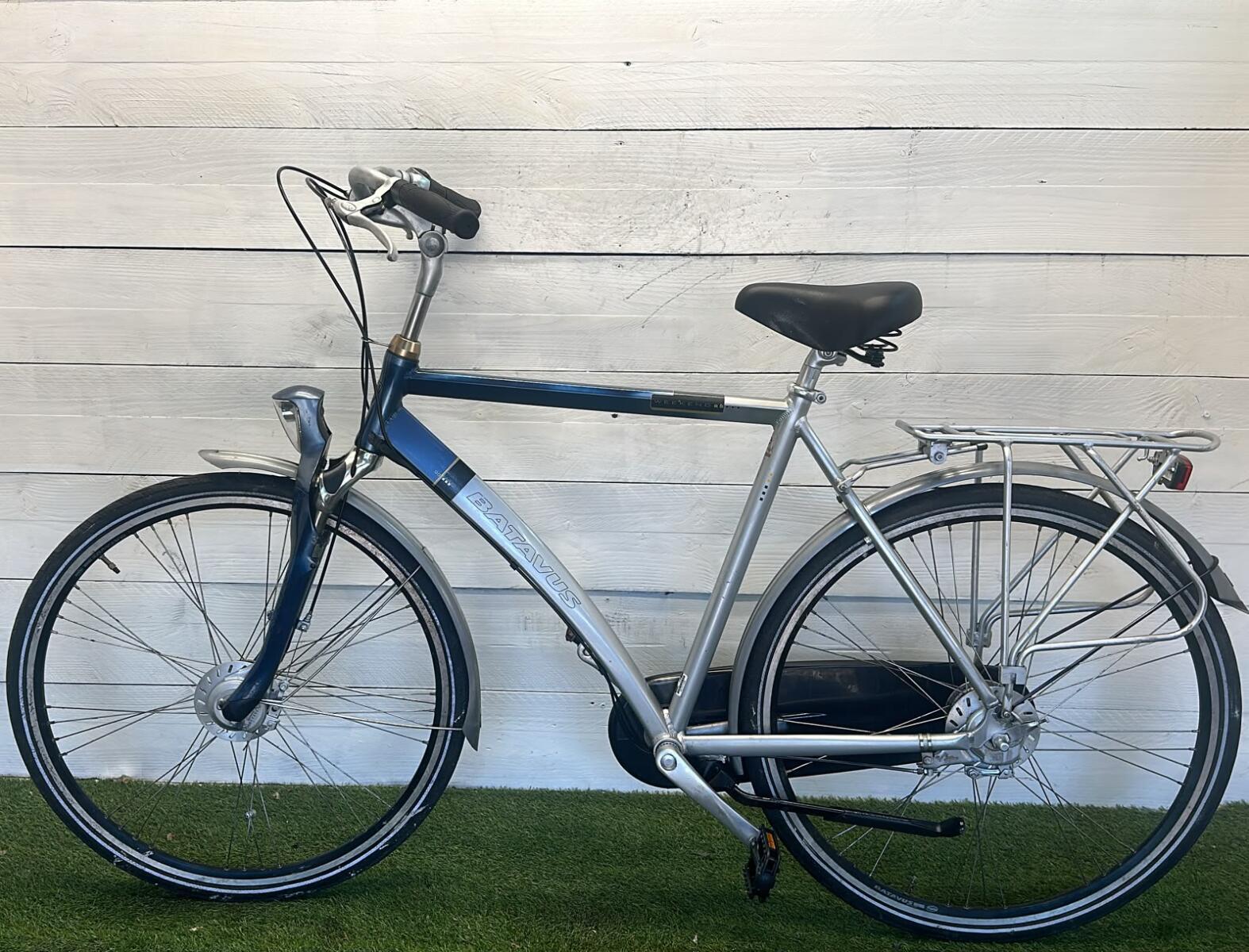 Batavus stadsfiets bike, blauw 3/3