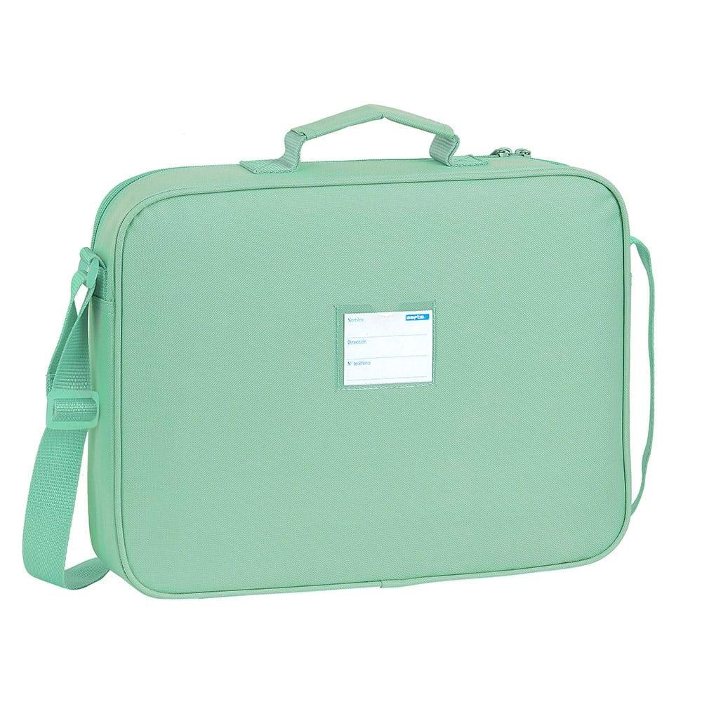Borsa sportiva per bambini Blackfit8 con tracolla e cerniera, turchese 2/4