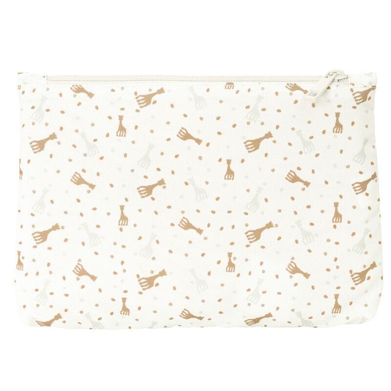 Astuccio per bambini Sophie la Giraffa, realizzato in poliestere riciclato con 2/2