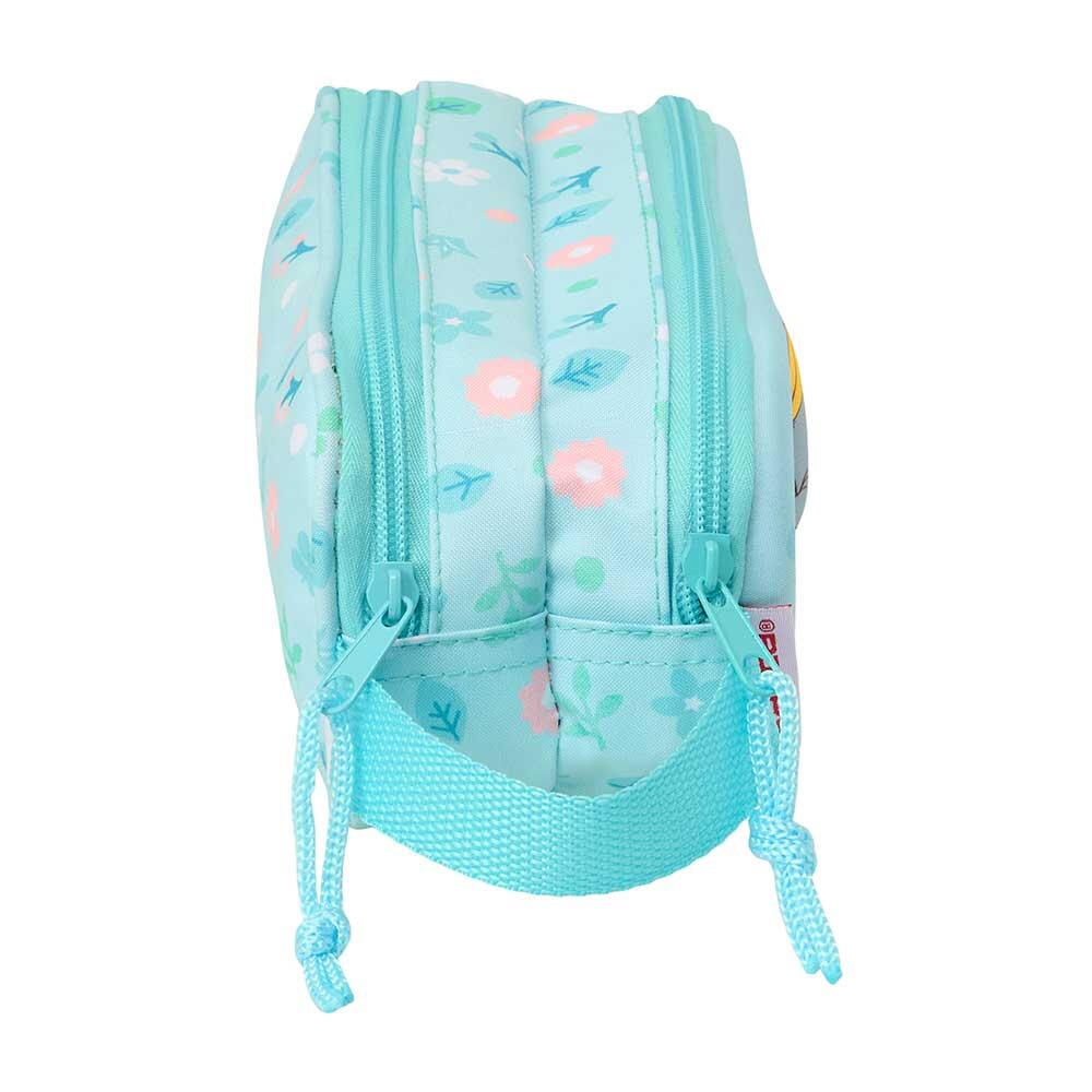 Trousse triple pour enfants, thème Donjons et Dragons, avec 3 fermetures éclair 3/3
