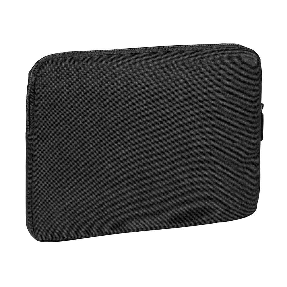Capa acolchoada portátil 14″ de poliéster com fecho preta 2/2