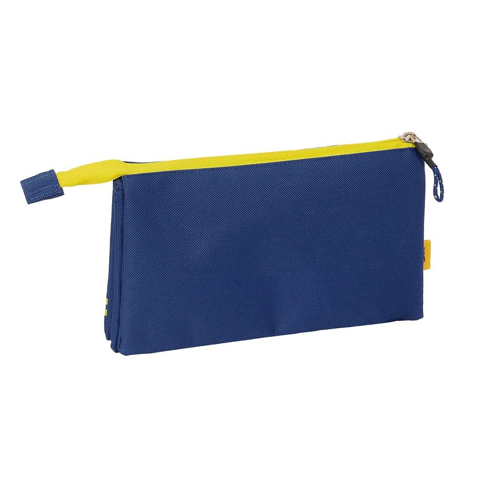 Astuccio triplo per bambini Kings League X Buyer con cerniere, blu 2/3