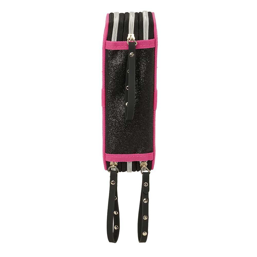 Trousse triple K-Pop Demon Hunters pour enfants, 37 pièces, rose et lilas 3/6
