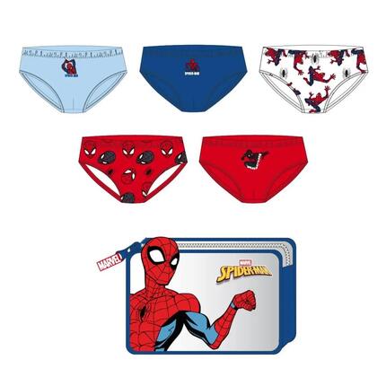 Ensemble de sous-vêtements Spider-Man pour garçon avec trousse de toilette