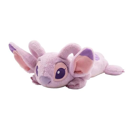 Estuche Portatodo Infantil Stitch de Peluche Poliéster con Cremallera Azul