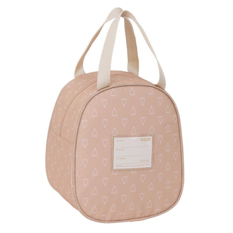 Borsa da toilette termica per bambini Sophie la Giraffa con manico e fodera 2/2