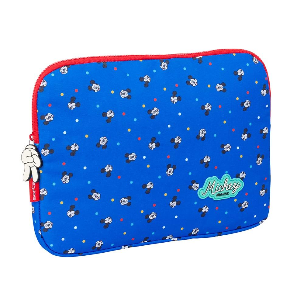 Housse ordinateur adulte Mickey Mouse Good Day rembourrée 15,6'' bleu 1/1