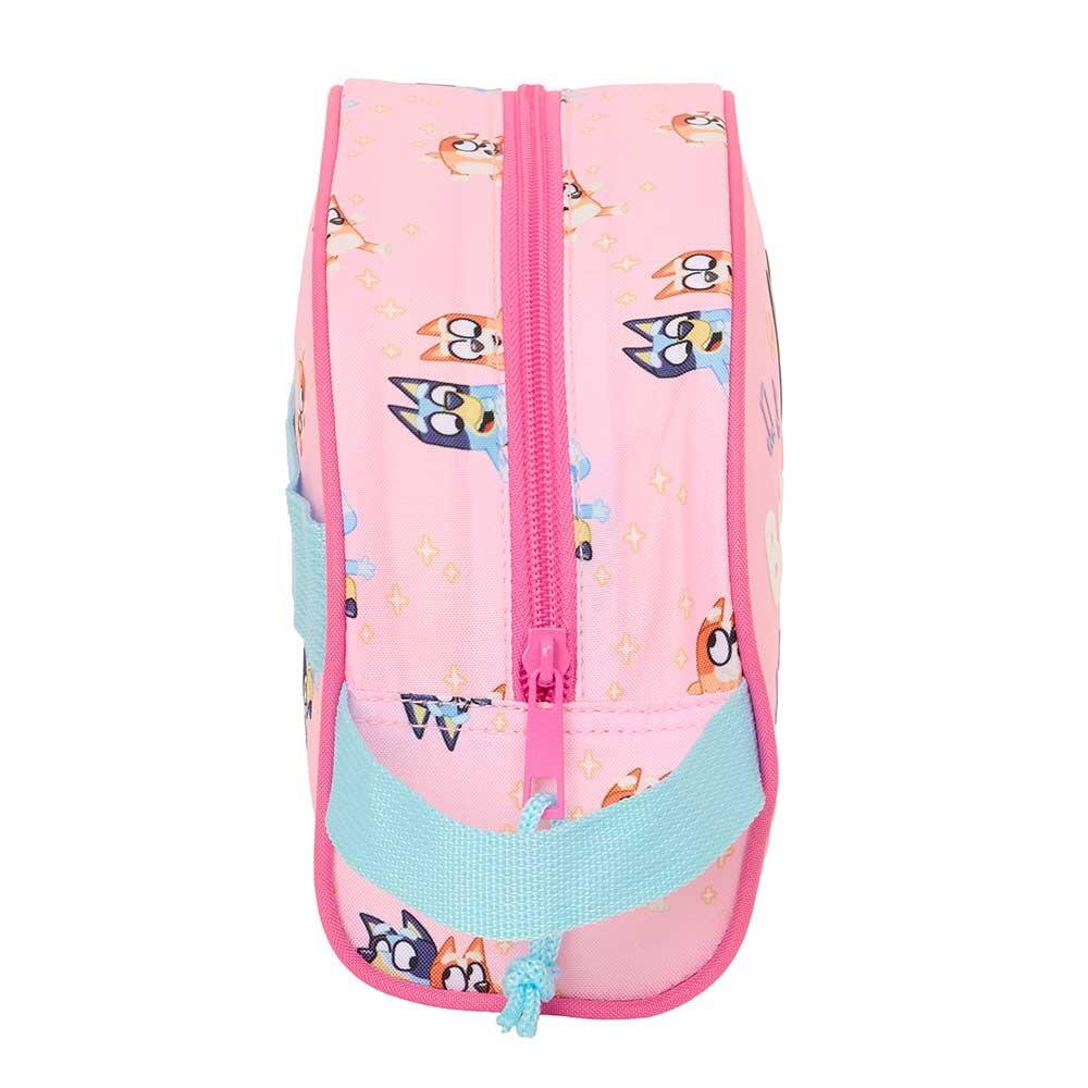 Trousse de toilette pour enfants Bluey Dance, adaptable à une valise à roulettes 3/4
