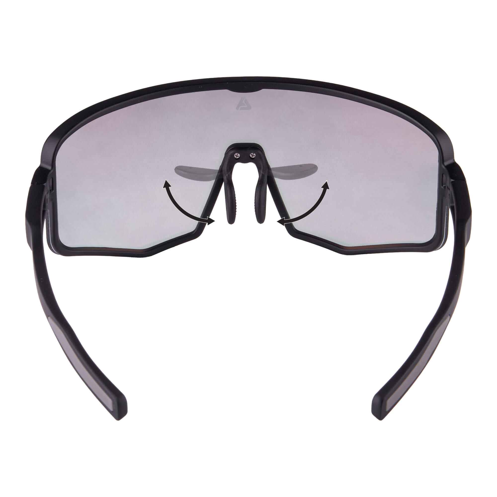 Fotochromatyczne okulary przeciwsłoneczne EZRA BLACK-RED 4/6
