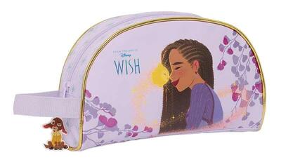 Beauty case da viaggio Wicked per adulti in poliestere con cerniera multicolore