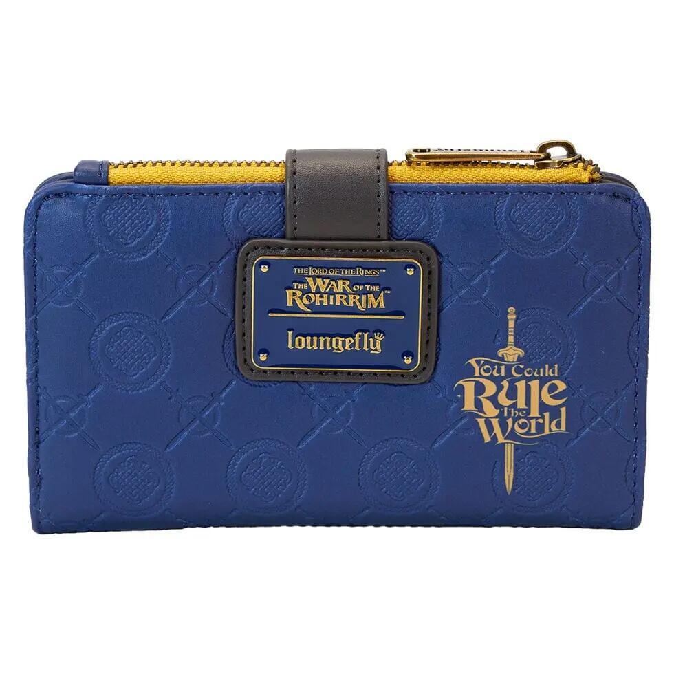 Portafoglio da adulto Il Signore degli Anelli in ecopelle 16,5x9,5 cm Blu 4/4